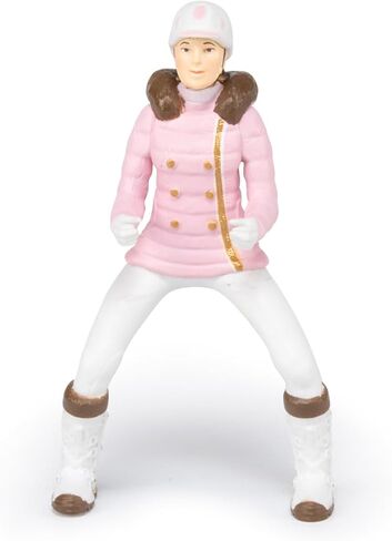 Papo - Hand-Painted - Figurine - Horses,Foals and Ponies - Winter rider-52011 - Collectible - for Children - Suitable for Boys and Girls - from 3 Years Old in Saudi Arabia
