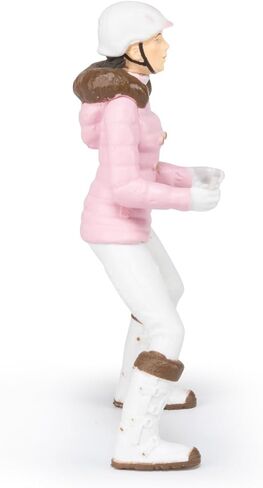 Papo - Hand-Painted - Figurine - Horses,Foals and Ponies - Winter rider-52011 - Collectible - for Children - Suitable for Boys and Girls - from 3 Years Old in Saudi Arabia
