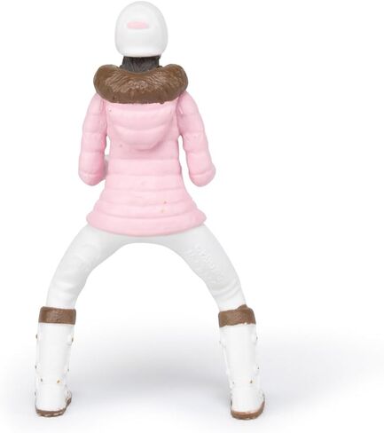 Papo - Hand-Painted - Figurine - Horses,Foals and Ponies - Winter rider-52011 - Collectible - for Children - Suitable for Boys and Girls - from 3 Years Old in Saudi Arabia