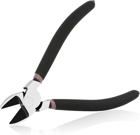 Billbotk Wire Cutters, Small Side Cutters Wire Cutting Tool Flush Cutting Pliers Wire Snips Plastic Nipper Tool for Crafts, Jewelry Making, Floral Wire, Zip Ties, Cable Ties in Kuwait