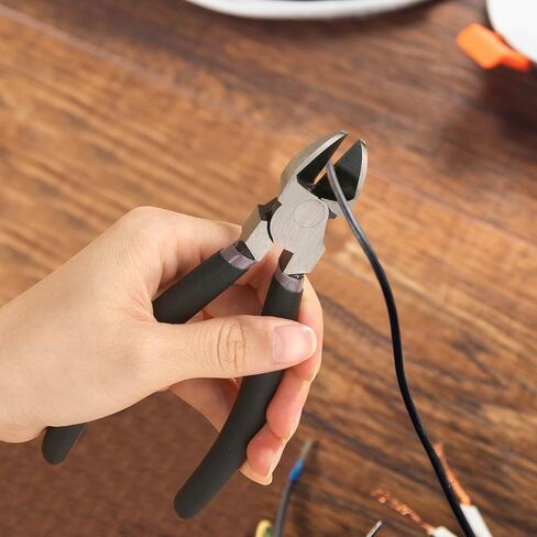 Billbotk Wire Cutters, Small Side Cutters Wire Cutting Tool Flush Cutting Pliers Wire Snips Plastic Nipper Tool for Crafts, Jewelry Making, Floral Wire, Zip Ties, Cable Ties in Kuwait