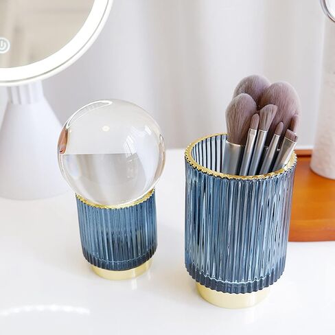 Glass Vase, Gold-Tone Metal Base, Flower Vase Decorative for Home Office Wedding Holiday Party Celebrate. Glass Plant Vase in Saudi Arabia