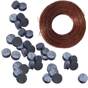 Meter Lead Seal 8 * 4MM*0.5LB ONE Sets Security Lock Iron ANTY-Fake