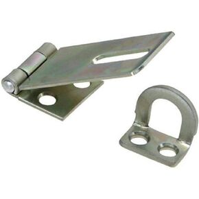 NATIONAL/SPECTRUM BRANDS HHI N348-250 3-1/4-Inch Stainless Steel Safe Hasp