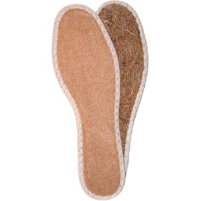 Shoe Boot Insoles Inserts with Natural Coconut Fibres and Terry Cloth - MicroClimate for Your Feet - Kaps Eco (Men / 8 US / 41 EUR / 7 UK)