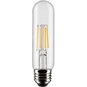Satco 5.5-Watt LED E26 Light Bulb, 3000K, 15000 Hour Rating, Dimmable