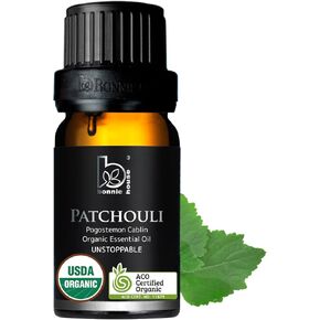 Peppermint 10ml - Bonnie House Essential Oils – 100% Organic ACO and USDA Certified Organic, Therapeutic Grade and Aromatherapy Use for Massage, Diffuser, Air Humidifier, Gift Set and Kit