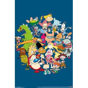 Trends International Nickelodeon Group Wall Poster, 22.375" x 34", Unframed Version