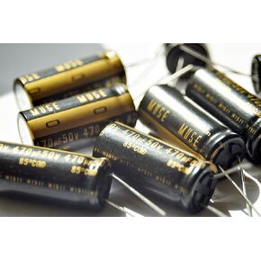 4 pcs Nichicon KZ Muse Capacitors 25V 47uf Premium Audio Grade