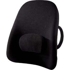 ObusForme Wideback Backrest Support - Wide Padded Seat Cushion and Lumbar Support Pillow, Portable Posture Support with Soft and Durable Foam
