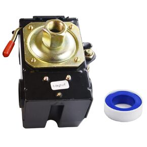 Generic Air compressor pressure automatic start switch 95-125 PSI 1 port,0.8MPA air pump accessories