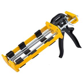 Brand DC600 Dual Component Adhesive Applicator | 22 oz Dual Cartridge Capacity | 26:1 Thrust Ratio | 1:1 or 2:1 Mix Ratio for High Viscosity Epoxy and Adhesives | Professional Grade