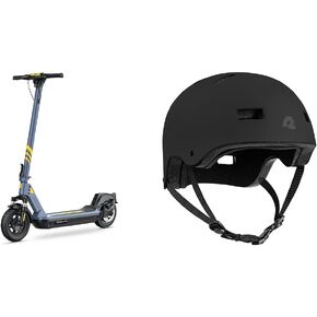 Hurtle Folding Electric Scooter - 10" Honeycomb Tires, 25 Miles Range, 19 MPH Max Speed, 500W 36V Brushless Motor Escooter with App Control, E-ABS Front Drum & Rear Disc Brakes, E-Scooter for Adult