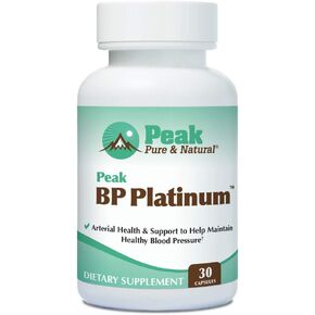 Peak BP Platinum from Peak Pure & Natural - 30 Capsules