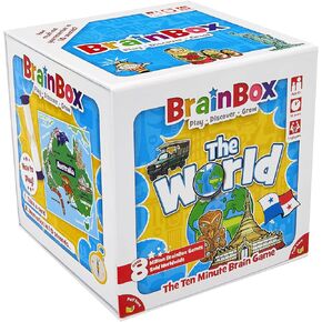BrainBox Maths Card Game | Trivia Game | Fun Game for Family Game Night | Memory Game for Kids and Adults | Ages 8+ | 1+ Players | Average Playtime 10 Minutes | Made by Green Board Games