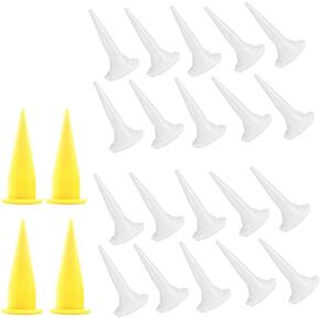 Cone Nozzles and Caulking Gun Tips, 24Pcs