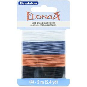 Beadalon Elonga Stretch Bead Cord .7mm Clear 82'
