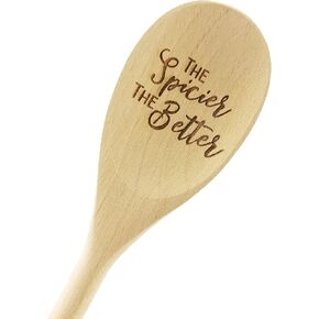 Engraved 14in Chili Champ Wood Spoon Prize (1 Spoon) - Chili Cook Off Trophy