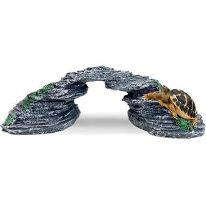 PINVNBY Turtles Dock for Aquarium Reptile Basking Platform for Turtles, Frogs, Newts (1 Pack)