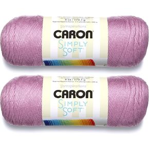 شراء بالجملة: كارون سيمبلي سوفت Yarn Solids (عبوتان) (زهري ناعم)