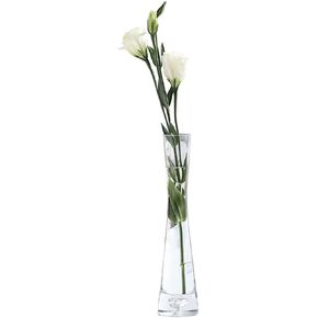 Clear Bud Vase Small Glass Flower Vase Vintage Style Wedding Table Decor Single Stem Vase for Home Office Wedding Decor