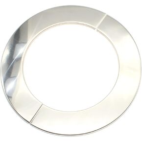 4 Pcs 4.0 Inch Wall Split Flange Stainless Steel Round Escutcheon Plate Wall-Mounted Self-Adhesive Water Pipe Cover for Water Pipe Faucet Decoration Accessories in Kuwait