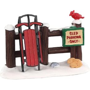 Lemax Village Collection Sled Parking Only #04703