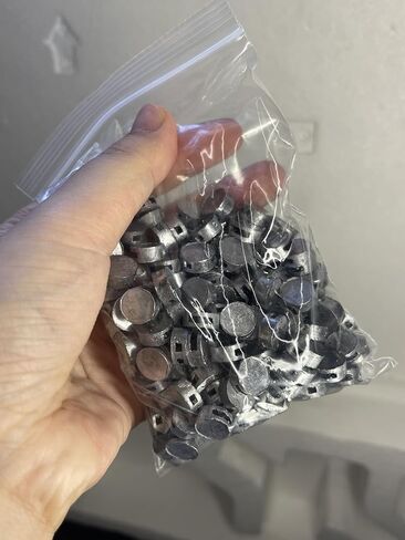 Meter Lead Seal 8 * 4MM*0.5LB ONE Sets Security Lock Iron ANTY-Fake in Saudi Arabia