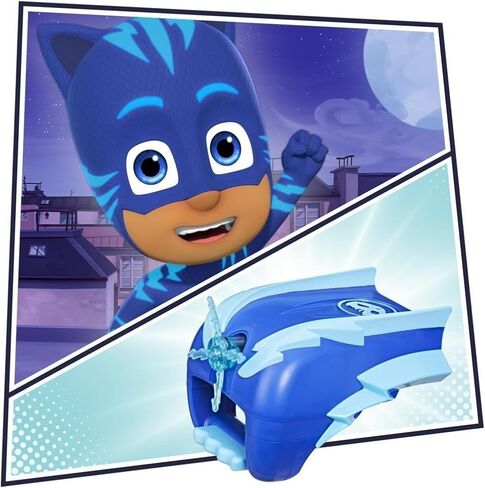 لعبة PJ-Masks Catboy Hero Gauntlet لمرحلة ما قبل المدرسة، زي Catboy ولعبة تلبيس مع خطوط دوارة للقطط للأطفال من سن 3 سنوات فما فوق in Saudi Arabia