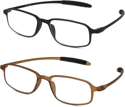 Calabria TR191 Flexie Sport Bendable Reading Glasses Men Women Single Power Readers Flexible Bending Eyeglass Italy Design in Saudi Arabia