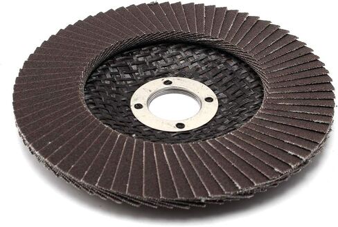 10Pack 4" x5/8"Aluminum Oxide Flap Disc grinding wheel Premium High Density Calcined 60 Grit in Saudi Arabia