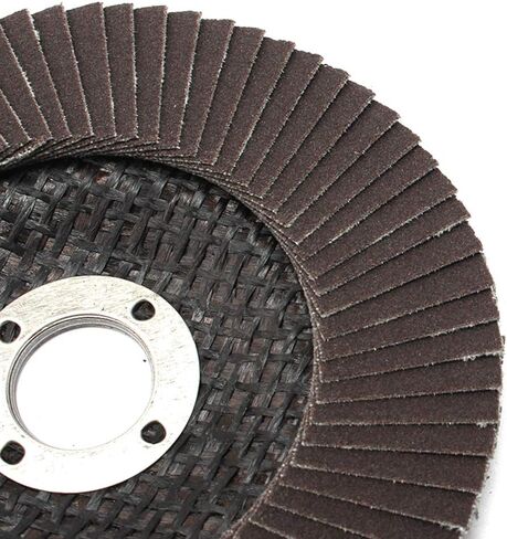 10Pack 4" x5/8"Aluminum Oxide Flap Disc grinding wheel Premium High Density Calcined 60 Grit in Saudi Arabia
