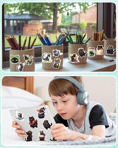 AOWDIAO 100 Pcs Ocean Stickers Cute Sea Creature Vinyl Stickers Gifts for Kids Party Crafts Favors Ocean Animal Stickers for Water Bottles Laptop Decor in Kuwait