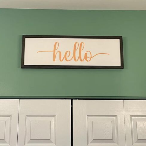 Welcome and Home Sweet Home Stencil - 18 Pack Large Vertical Welcome and Home Sweet Home Sign Stencils Templates for Painting on Wood, Reusable Letter Stencils for Porch Signs & Front Door Decorations in Kuwait