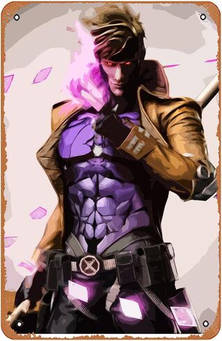 علامة AirBnk العتيقة من القصدير مناورة Xmen التوضيح #5 بار موسيقي حانة مقهى جدار المطبخ ملصق الحمام كاريوكي ريترو ديكور فن 8 × 12 بوصة فيلم وتلفزيون معدني لافتة من القصدير. in Kuwait