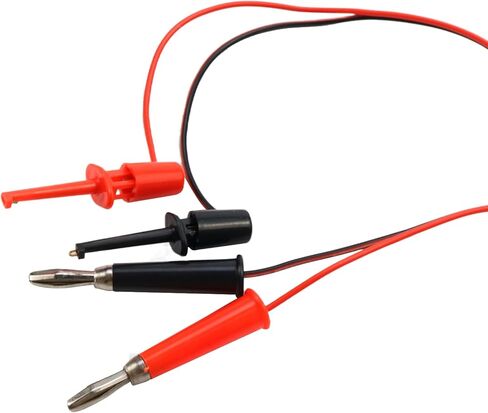 3 قطعة 4 مللي متر الموز التوصيل لاختبار هوك كليب اختبار كابل رصاص لمتعدد in Kuwait