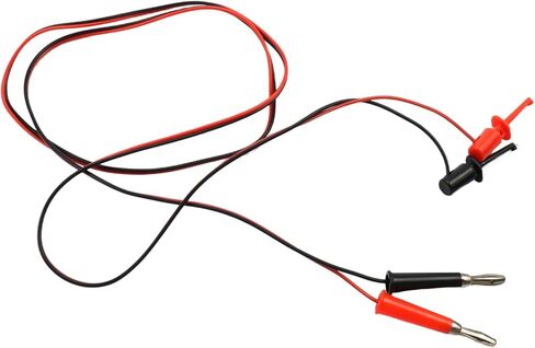 3 قطعة 4 مللي متر الموز التوصيل لاختبار هوك كليب اختبار كابل رصاص لمتعدد in Kuwait