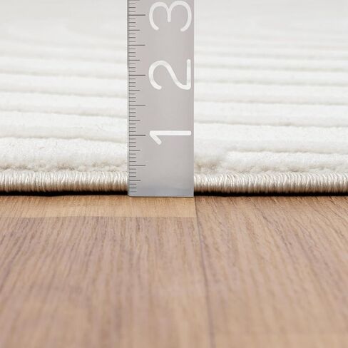 LUXE WEAVERS Indoor Geometric Cream 8x10 Area Rug in Saudi Arabia
