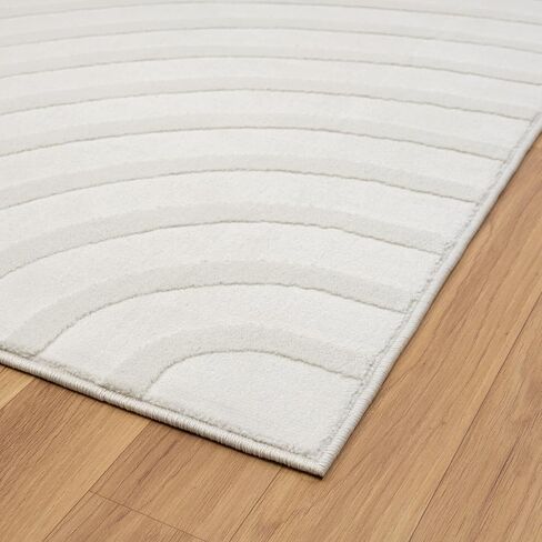 LUXE WEAVERS Indoor Geometric Cream 8x10 Area Rug in Saudi Arabia