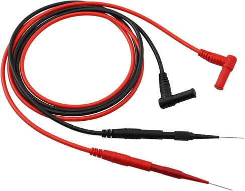 مجموعة أدوات اختبار الرصاص BLLNDX المكونة من قطعتين من أدوات اختبار كهربائي السيليكون مع الزاوية اليمنى ومسبار الإبرة in Kuwait