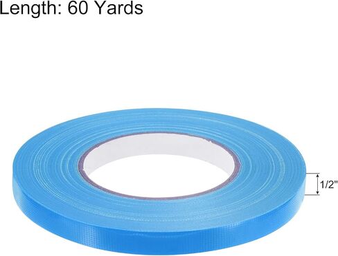 MECCANIXITY Colorful Craft Gaffers Tape Rolls Red 1/2" X 60 Yards Matte Gaffers DIY Photo Albums for Gifts Decoration Backdrop Cables Floor Taping 1 Pcs in Saudi Arabia