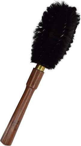 EISCO Bristle Cleaning Brush, 12" - Wooden Handle - Ideal for Scrubbing Glassware, Labware, Beakers, Bottles, Cups, Jars, Dishes, Vases in Saudi Arabia