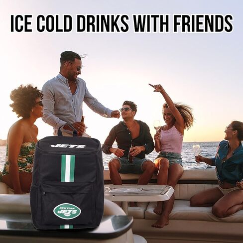 Washington Commanders Cooler Backpack – Portable Soft Sided Ice Chest – Insulated Bag Holds 36 Cans - NFL Football Gear for NFC South Division –Show Your Team Spirit with Officially Licensed Fan Gear in Saudi Arabia