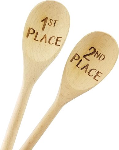 Engraved 14in Chili Champ Wood Spoon Prize (1 Spoon) - Chili Cook Off Trophy in Saudi Arabia