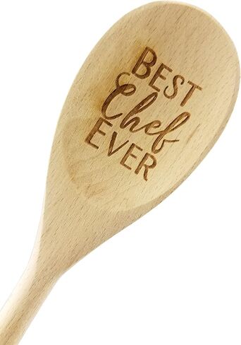 Engraved 14in Chili Champ Wood Spoon Prize (1 Spoon) - Chili Cook Off Trophy in Saudi Arabia