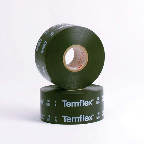 3M Temflex Vinyl Corrosion Protection Tape 1100, Printed, 2 in x 100 ft, Black in Saudi Arabia