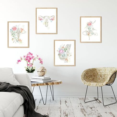 Orchid Artificial Flowers with Vase Fake Orchid Plants Realistic Pink Faux Orchid for Home Office Bathroom Table Christmas Party Wedding Decor,Pink in Kuwait