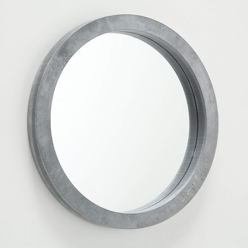 Whole House Worlds The Rustic Round Mirrors, Set of 3 Mirrors, Weathered Vintage Finish, Driftwood Gray, 10, 11 3/4, 13 3/ Inches Diameter in Saudi Arabia