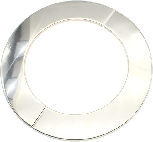 4 Pcs 4.0 Inch Wall Split Flange Stainless Steel Round Escutcheon Plate Wall-Mounted Self-Adhesive Water Pipe Cover for Water Pipe Faucet Decoration Accessories in Kuwait