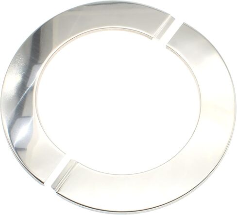 4 Pcs 4.0 Inch Wall Split Flange Stainless Steel Round Escutcheon Plate Wall-Mounted Self-Adhesive Water Pipe Cover for Water Pipe Faucet Decoration Accessories in Kuwait